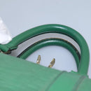 LOUIS VUITTON Epi Keepall 50 Boston Bag Green M42964 LV Auth BD1421-14