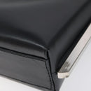 Salvatore Ferragamo Shoulder Bag Leather Black Auth BD1426-9