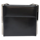 Salvatore Ferragamo Shoulder Bag Leather Black Auth BD1426-13