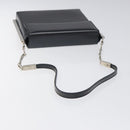 Salvatore Ferragamo Shoulder Bag Leather Black Auth BD1426-7