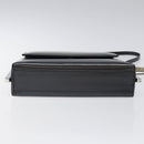 Salvatore Ferragamo Shoulder Bag Leather Black Auth BD1426-5