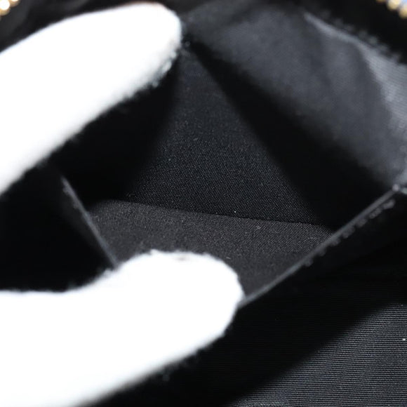 VERSACE Medusa Shoulder Bag Denim Blue Gold Auth BD1427