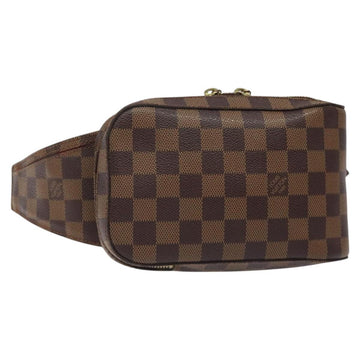 LOUIS VUITTON Damier Ebene Geronimos Shoulder Bag N51994 LV Auth BD1441