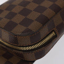 LOUIS VUITTON Damier Ebene Geronimos Shoulder Bag N51994 LV Auth BD1441-15