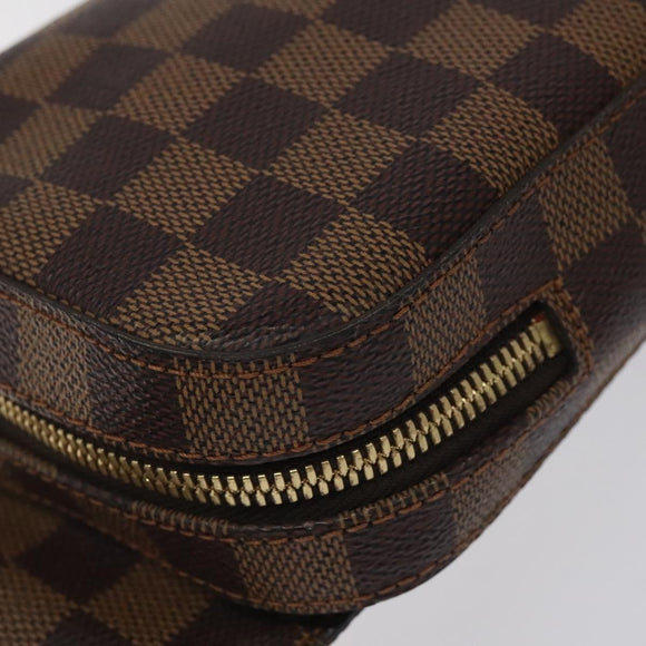 LOUIS VUITTON Damier Ebene Geronimos Shoulder Bag N51994 LV Auth BD1441