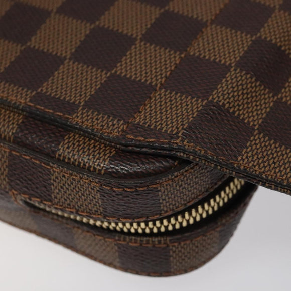 LOUIS VUITTON Damier Ebene Geronimos Shoulder Bag N51994 LV Auth BD1441
