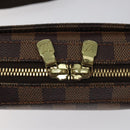 LOUIS VUITTON Damier Ebene Geronimos Shoulder Bag N51994 LV Auth BD1441-18