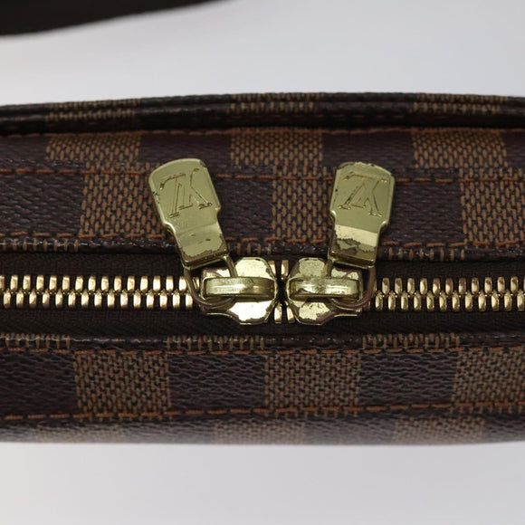 LOUIS VUITTON Damier Ebene Geronimos Shoulder Bag N51994 LV Auth BD1441