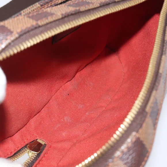 LOUIS VUITTON Damier Ebene Geronimos Shoulder Bag N51994 LV Auth BD1441