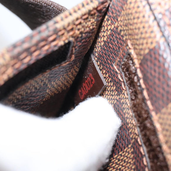 LOUIS VUITTON Damier Ebene Geronimos Shoulder Bag N51994 LV Auth BD1441