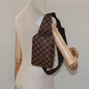 LOUIS VUITTON Damier Ebene Geronimos Shoulder Bag N51994 LV Auth BD1441-23