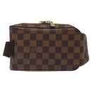 LOUIS VUITTON Damier Ebene Geronimos Shoulder Bag N51994 LV Auth BD1441-2