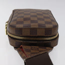 LOUIS VUITTON Damier Ebene Geronimos Shoulder Bag N51994 LV Auth BD1441-4