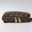 LOUIS VUITTON Damier Ebene Geronimos Shoulder Bag N51994 LV Auth BD1441-6