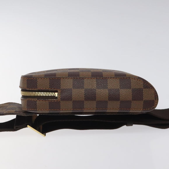 LOUIS VUITTON Damier Ebene Geronimos Shoulder Bag N51994 LV Auth BD1441