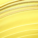CELINE Shoulder Bag Leather Yellow Auth BD1446-16