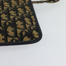 Christian Dior Trotter Canvas Shoulder Bag Navy Auth BD1447-13