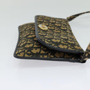 Christian Dior Trotter Canvas Shoulder Bag Navy Auth BD1447-5