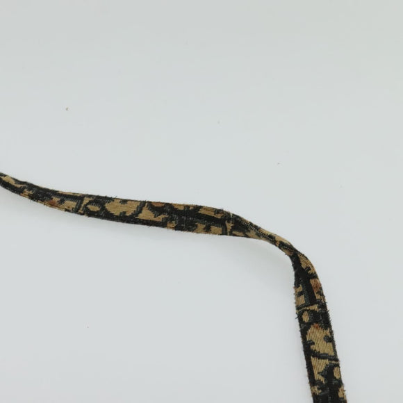 Christian Dior Trotter Canvas Shoulder Bag Navy Auth BD1447