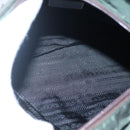 PRADA Chain Shoulder Bag Nylon Green Auth BD1448-10