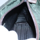 PRADA Chain Shoulder Bag Nylon Green Auth BD1448-20