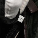 PRADA Chain Shoulder Bag Nylon Green Auth BD1448-11