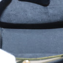 Salvatore Ferragamo Hand Bag Leather Black Auth BD145-10