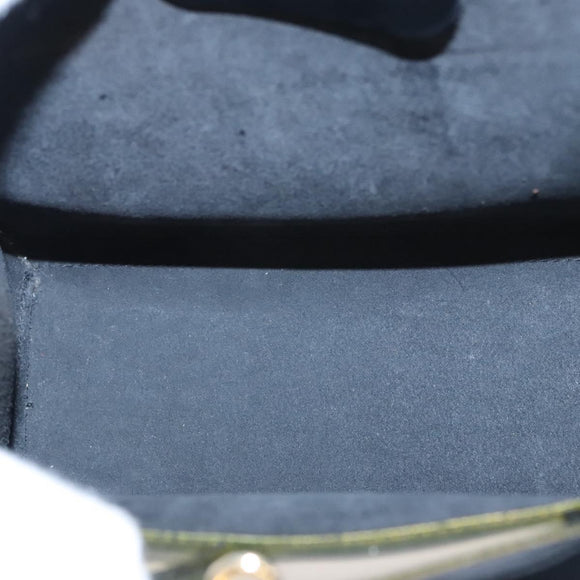 Salvatore Ferragamo Hand Bag Leather Black Auth BD145