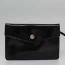Salvatore Ferragamo Hand Bag Leather Black Auth BD145-18