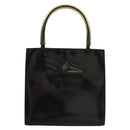 Salvatore Ferragamo Hand Bag Leather Black Auth BD145-13