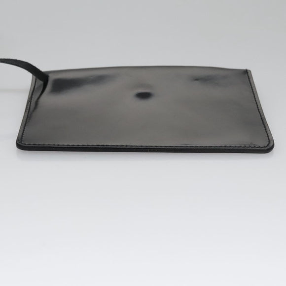 Salvatore Ferragamo Hand Bag Leather Black Auth BD145