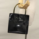 Salvatore Ferragamo Hand Bag Leather Black Auth BD145-24