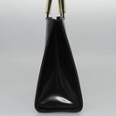 Salvatore Ferragamo Hand Bag Leather Black Auth BD145-4