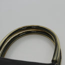 Salvatore Ferragamo Hand Bag Leather Black Auth BD145-8
