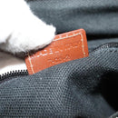 BURBERRY Nova Check Shoulder Bag PVC Leather Beige Auth BD1450-12