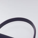 LOEWE Hand Bag Leather Purple Auth BD1451-8