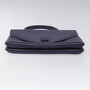 LOEWE Hand Bag Leather Purple Auth BD1451-5