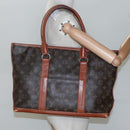 LOUIS VUITTON Monogram Sac Weekend PM Hand Bag M42425 LV Auth BD1457-21