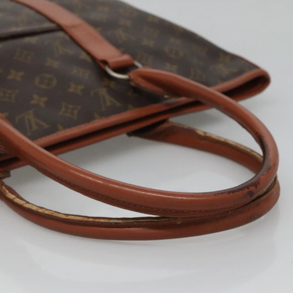 LOUIS VUITTON Monogram Sac Weekend PM Hand Bag M42425 LV Auth BD1457