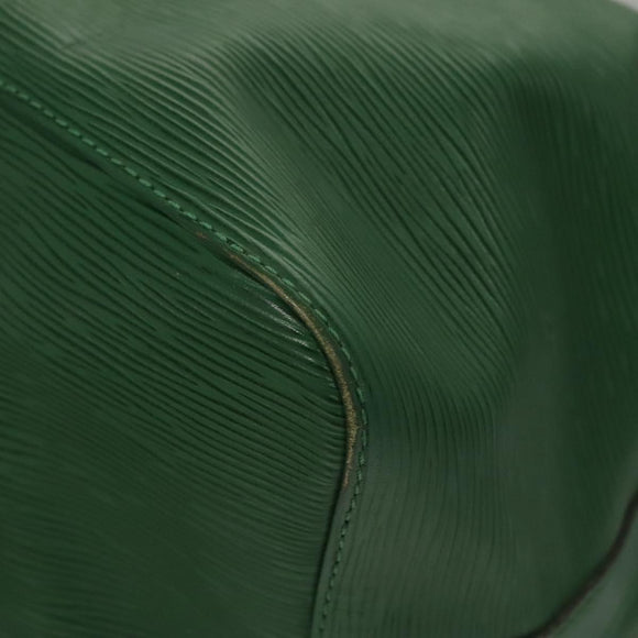 LOUIS VUITTON Epi Petit Noe Shoulder Bag Green M44104 LV Auth BD1461
