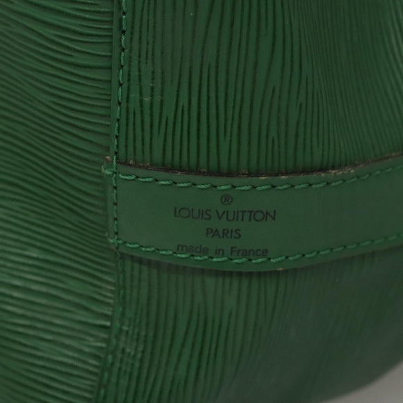LOUIS VUITTON Epi Petit Noe Shoulder Bag Green M44104 LV Auth BD1461