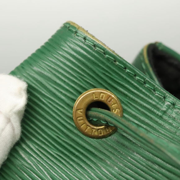 LOUIS VUITTON Epi Petit Noe Shoulder Bag Green M44104 LV Auth BD1461