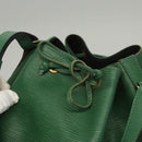 LOUIS VUITTON Epi Petit Noe Shoulder Bag Green M44104 LV Auth BD1461-19