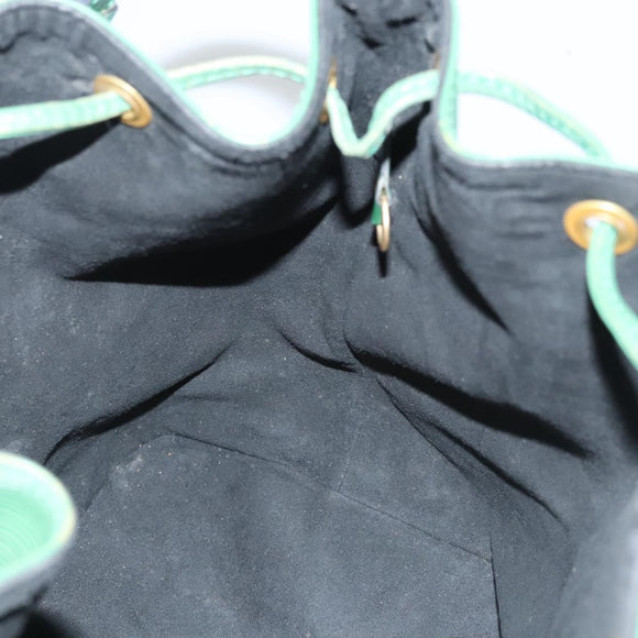 LOUIS VUITTON Epi Petit Noe Shoulder Bag Green M44104 LV Auth BD1461