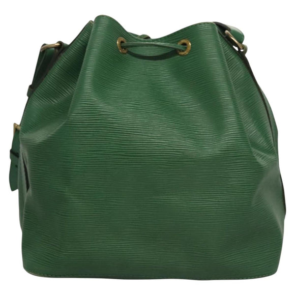 LOUIS VUITTON Epi Petit Noe Shoulder Bag Green M44104 LV Auth BD1461