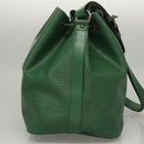 LOUIS VUITTON Epi Petit Noe Shoulder Bag Green M44104 LV Auth BD1461-4