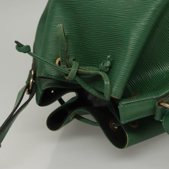 LOUIS VUITTON Epi Petit Noe Shoulder Bag Green M44104 LV Auth BD1461