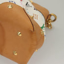 LOUIS VUITTON Monogram Multicolor Judy GM Shoulder Bag White M40253 Auth BD1463V-15