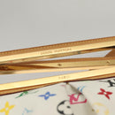 LOUIS VUITTON Monogram Multicolor Judy GM Shoulder Bag White M40253 Auth BD1463V-9