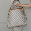 LOUIS VUITTON Damier Azur Delightful PM Shoulder Bag N41447 LV Auth BD1464-21